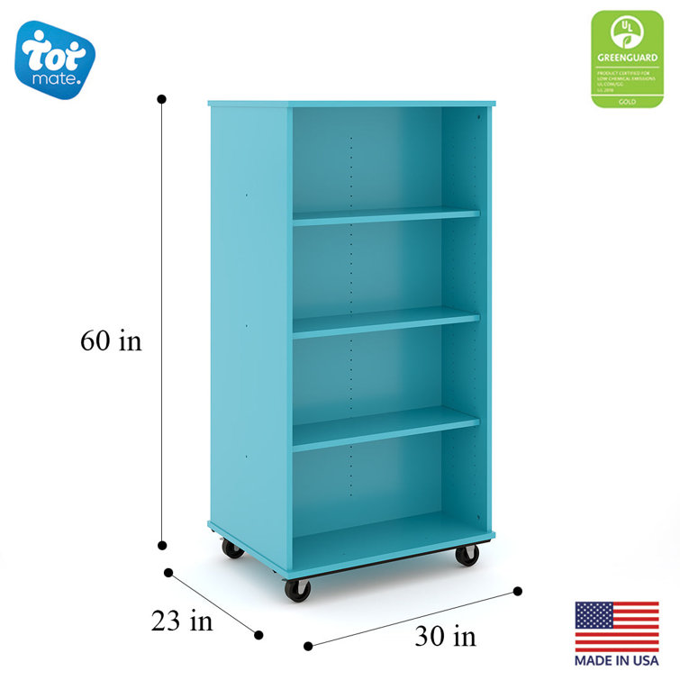 TotMate 4 Compartment Manufactured Wood Shelving Unit Wayfair Canada